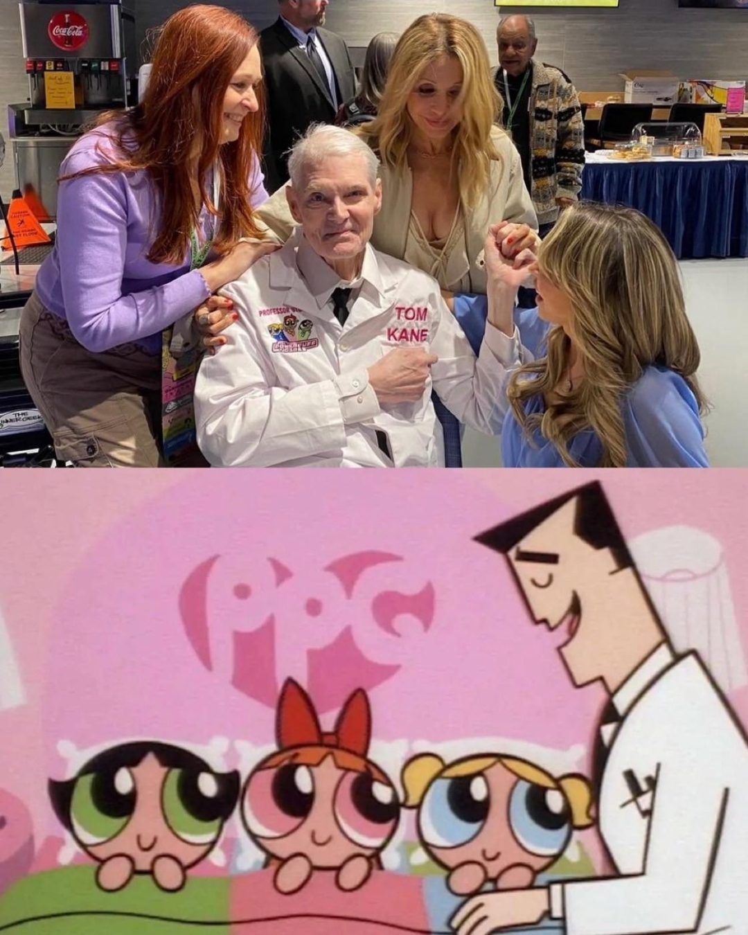Powerpuff Girls Cast Reunites to Support Professor Utonium